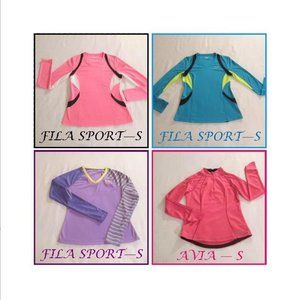 🤩 ATHLEISURE/ACTIVE TOPS BUNDLE (4) ALL SIZE SMALL 🤩